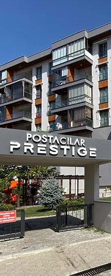 Postacılar Prestige konut projesi dış cephe görünümü